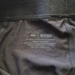 PSD Modal Solids Women's Color BLK Size S.